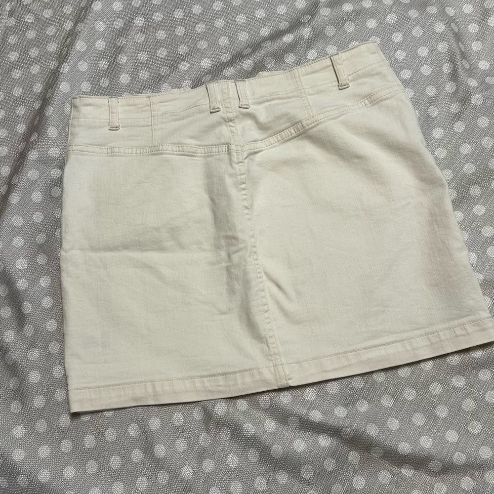 We The Free Off-White Mini Skirt
